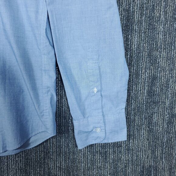 J.Crew Shirt Mens XL Flex Washed Blue Button Down Slim Untucked NWT L0461 - Picture 5 of 10